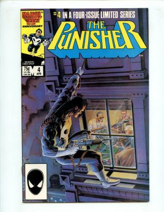 Punisher 4 (1986) Limited Series Nm 9.  4