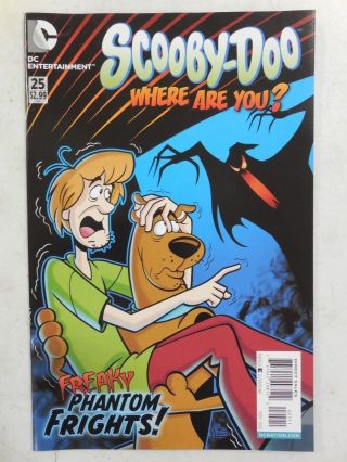 Dc Scooby - Doo Where Are You 25 Comic Monster/sci - Fy Convention Story Nm