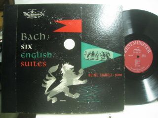 Bach English Suites (complete),  Reine Gianoli,  Piano Westminster Wal 306 (3)