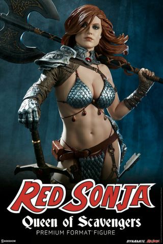 Sideshow Premium Format Red Sonja: Queen Of Scavengers Statue
