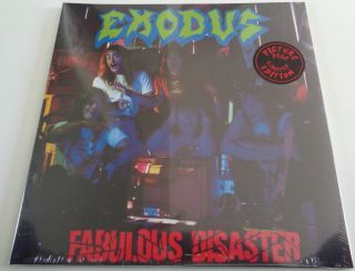 Nb16 Exodus Fabulous Disaster Eu Limited Picture Disc Lp Only 400 Made