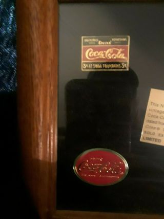 Coca - Cola 6 Nostalgia Pin Set Limited Edition 3,  000 Vintage Artwork Publix Coke
