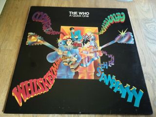 The Who 2x Lp Sell Out & A Quick One Uk Track Press Near Vinyls,