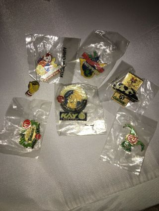 Vintage Mcdonalds Pins,  Rare From Early 2000s For Lapels And Hats