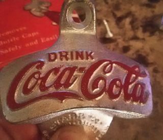 Vintage Coca Cola Coke Starr Bottle Opener Nos In The Box Nib Bar Man Cave