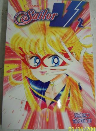 Codename: Salior V Vol.  2 Sailor Moon Manga By Nioko Takeuchi,  Japanese Anime