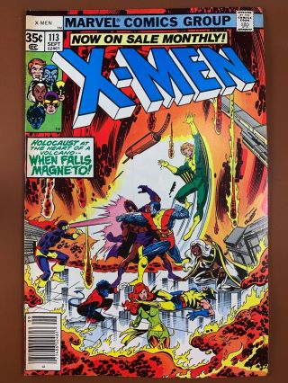 Uncanny X - Men 113 (1978 Marvel Comics) Magneto Appearance