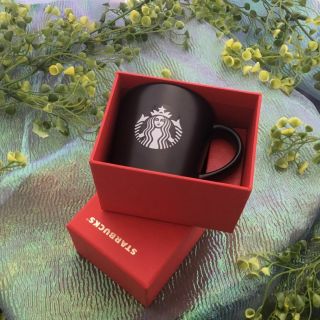 Starbucks Espresso Mug Black 3oz Ceramic Demitasse Cup 2015 Retired W Box