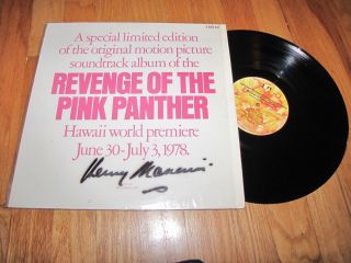 Revenge Of The Pink Panther Hawaii World Premiere 37/275 Rare United Artists Lp