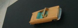 50s Early Vintage Matchbox Lesney Ford Zodiac Convertible No 39
