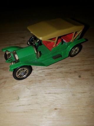 Matchbox Models Of Yesteryear No.  Y - 9 1912 Simplex Car Made In England Green Tan