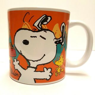 Vandor Llc 2017 Snoopy Peanuts Charlie Brown 22oz Ceramic Coffee Mug Cup Euc