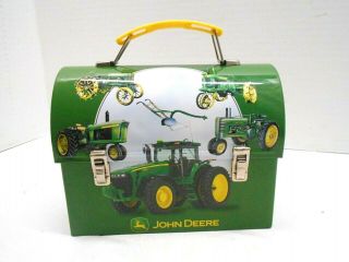 John Deere Mini Tin Lunch Box Farm Country Collectible Farm Equipment Designs