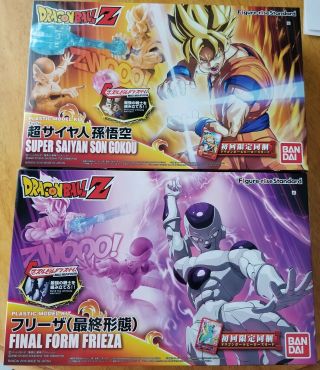 Bandai Figure - Rise Standard Frieza (final Form) And Ss Goku Dragon Ball Z