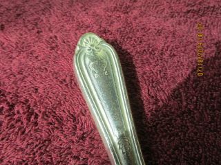 Hotel Del Coronado Place - Table Knife.  Silver Plate.  Top & Bottom Marked.