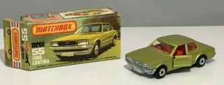Matchbox 55 Ford Cortina Superfast 1979 - See Our Other Listings