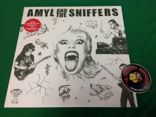 Amyl And The Sniffers Self - Titled Punk Rock Colored Vinyl Lp Piranha Records