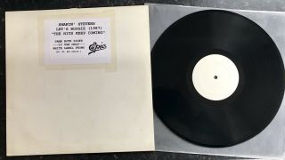 Shakin’ Stevens Vinyl 12” Hits Keep Coming 1 - Sided - White Label Demo Lp