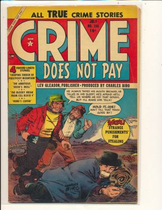 Crime Does Not Pay 136 Vg,  Cond.