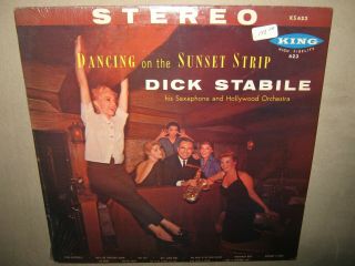 Dick Stabile Saxophone Hollywood Orchestra Dancing On The Sunset Strip Lp