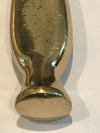 Vintage Brass Pepsi Cola Bottle Opener 3