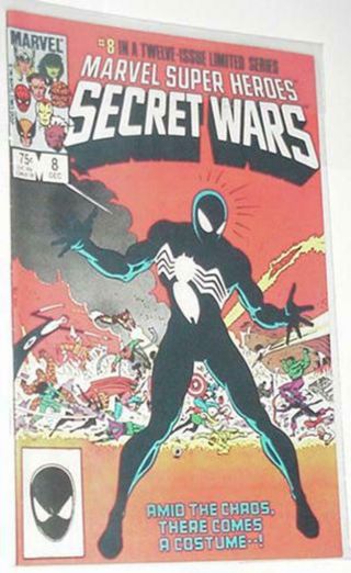 Secret Wars 8 Nm Mike Zeck 1st Black Venom Costume Mike Zeck 1st Print