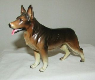 Vintage Japan Dog Figurine German Shepherd