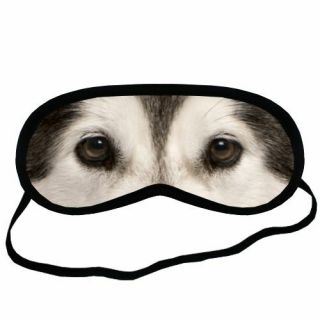 Alaskan Malamute Eyes Sleep Mask S Size Funny Gifts For Boy Girl Dog Lover Stuff