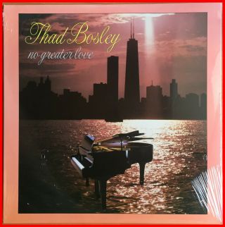 Gospel Modern Boogie Lp Thad Bosley - No Greater Love B&e - Private 