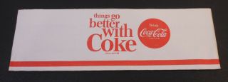 Vintage Coca Cola Soda Jerk Hat 1964 " Things Go Better With Coke "