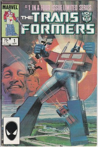 The Transformers 1 (sep 1984,  Marvel)