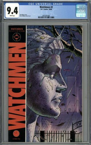 Watchmen 2 Cgc 9.  4 Nm White Pages