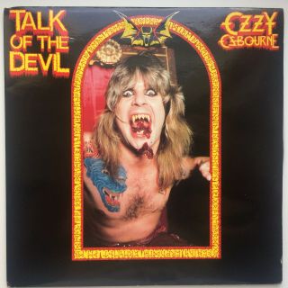 Ozzy Osbourne (black Sabbath) – Talk Of The Devil - 2lp (uk Issue) - Ex,
