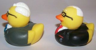 Berkshire Hathaway Inc.  Warren Buffett and Chuck Munger Rubber Ducks 2013 4