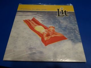 Lit A Place In The Sun Ltd Ed 1000 Double 180g Opaque Orange Colored Vinyl