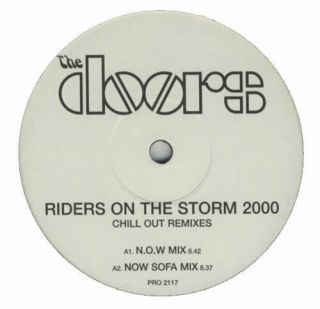 Doors Riders On The Storm 2000 12 " Vinyl Single Record (maxi) Uk Promo Pro2117