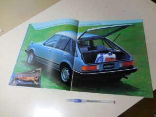 Mazda Familia HatchBack 3/5Door Japanese Brochure 1980/05 BD1031/1051 E3 E5 3