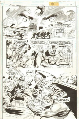 Action Comics 757 Page 4 - Tom Grindberg / Bill Anderson - Art