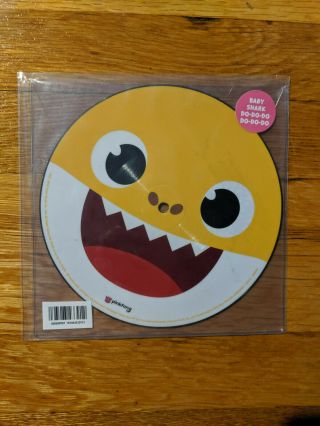 Pinkfong Baby Shark Vinyl 7 " Picture Disc Record Store Rsd Day 2019