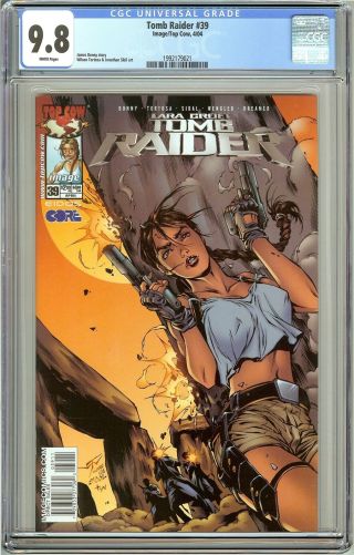 Tomb Raider 39 Cgc 9.  8 White Pages 1992179021
