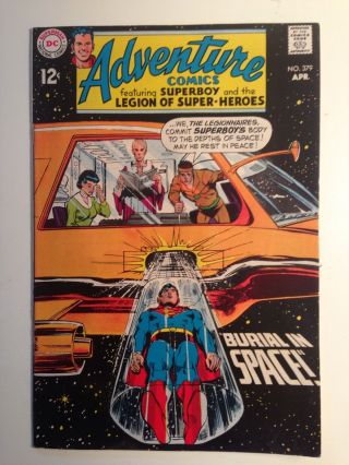 Adventure Comics 379 (apr 1969,  Dc) /silver Age Comic/legion/fine,