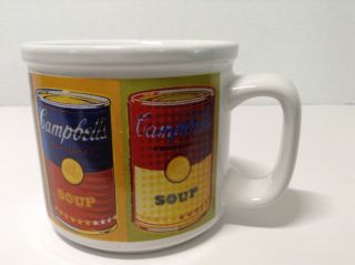 Vintage Andy Warhol Campbells Soup Coffee Mug