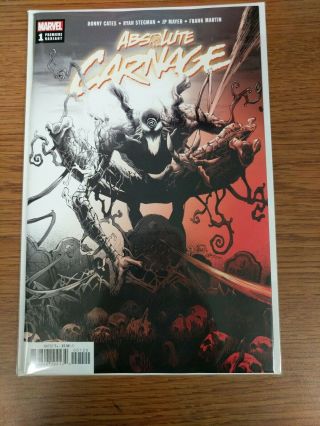 Absolute Carnage 1 Premier Variant Never Read Nm