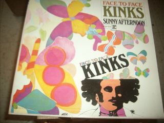 The Kinks - Face To Face Vinyl Lp 1967 Near Psych Rock