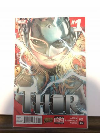 Thor 1 1st Appearance Jane Foster As Female Thor 2014