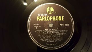THE BEATLES With The Beatles UK MONO Parlophone PMC 1206 ' Jobete ' 1N 1N 2