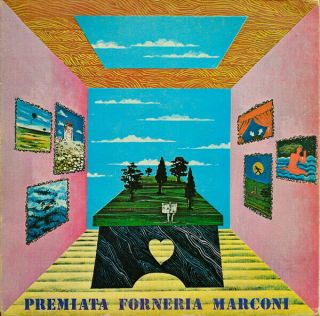Premiata Forneria Marconi ‎– Per Un Amico - Orig 1972 Vintage Vinyl