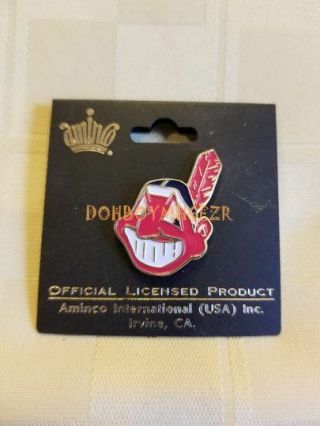 Cleveland Indians Mlb Baseball Logo Chief Wahoo Mascot Collector 