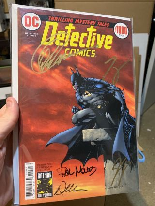 Detective Comics 1000 Bernie Wrightson Variant 5x Signed