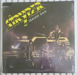 Stryper Soldiers Under Command Isaiah 53:5 Lp Vinyl Record